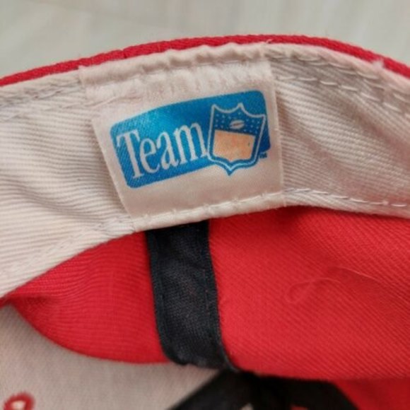 Vintage New Era San‎ Francisco 49ers NFL Fitted Cap Hat 7 3/8 Red Pro Model Rare - Picture 7 of 9